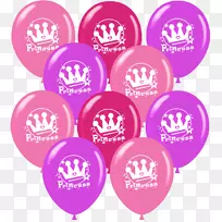气球粉红m字型产品-气球