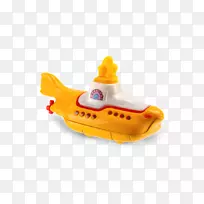 黄色潜水艇披头士热轮压铸玩具集热轮