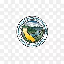 加州Tehama县标志组织字体加州水资源部门-水资源