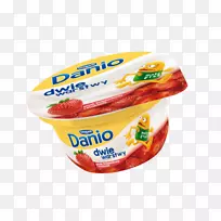 品尝奶油奶酪风味达能小吃-丹尼奥
