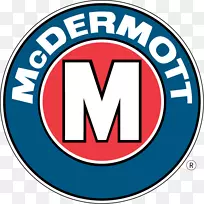 标志McDermott国际芝加哥桥铁公司商标-利雅得大厦