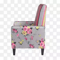 座椅坐垫粉红色m高靠背