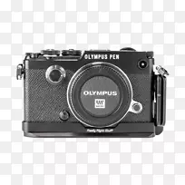 无反光镜可互换镜头照相机镜头照相胶卷镜头盖非常正确的东西bopf l-套l-板为奥林巴斯钢笔-f相机镜头。