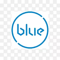 商标组织字体-蓝色
