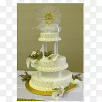 婚礼蛋糕装饰皇家糖霜-婚礼蛋糕