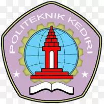 剪贴画Politeknik Kediri产品标识线-ISI标志