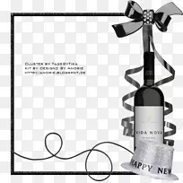 葡萄酒新年管理设计-新年设计