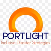 LOGO Portlight策略灾难组织品牌-飓风救援