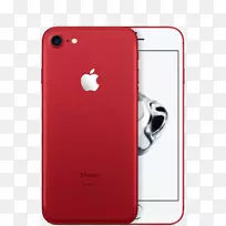 翻新的苹果iphone 7256 gb gsm解锁智能手机-玫瑰金苹果iphone 7+-128 gb-(产品)红色特别版-解锁-gsm苹果iphone 7+128 gb-红色产品-iphone 7红