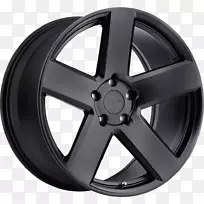汽车TSW车轮布里斯托尔磨光黑色轮胎定制车轮-黑色轮胎