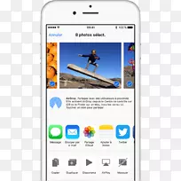 iphone 6s苹果照片ipad空投照片-云共享