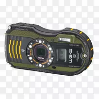 理光WG-4宾得Optio WG-2宾得WG-3防水数码相机[绿色]-照相机