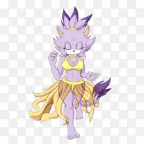 童话插画马剪贴画服装设计-仙女