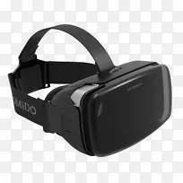 Oculus裂缝三星齿轮虚拟现实耳机-智能手机