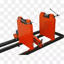 机械工程适合滑轮滚筒橙色S.A。-精密仪器
