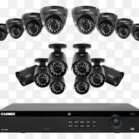 无线安全摄像机ip摄像机闭路电视安全警报和系统.穹顶装饰商店