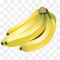 png图片剪辑艺术香蕉PSD图像-香蕉