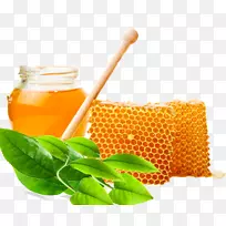 蜂巢蜂蜜食品罐头蜂蜜