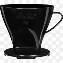 咖啡过滤器Melitta Kalita塑料店标准