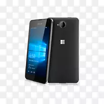 智能手机功能电话microsoft Lumia 650-16 gb-解锁microsoft Lumia 650黑色启动iphone