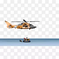 直升机旋翼尾旋翼欧洲直升机hh-65海豚香水混合机直升机
