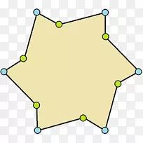 十二角顶点，多边形，三角形