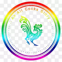 鸡公鸡绘制图形插图-鸡