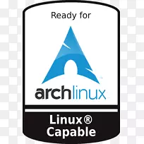 徽标字体品牌ARCH linux-linux