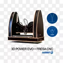 3D打印快速原型工业设计实验室电源显示