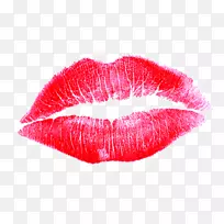 国际接吻日唇口图片-接吻