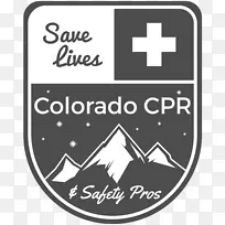 心肺复苏急救用品科罗拉多CPR&安全专业人员标识