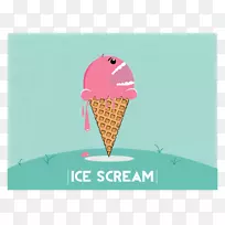 冰淇淋圆锥形冰淇淋勺-Iftaar自助餐