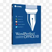 Corel WordPerfect办公品牌标志产品设计-行距材料