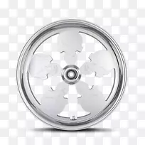 合金轮辐轮辋产品设计银