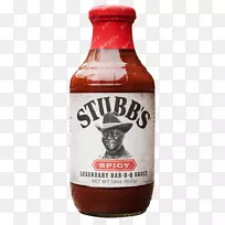 Stubb‘s bar-bq烧烤酱香料酱烧烤