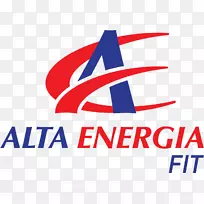 徽标Alta Energia Fit健身中心学术界Alta Energia新健身房-HiperCard标志