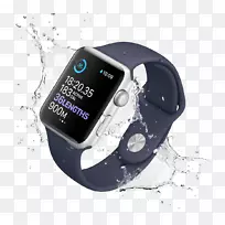 苹果手表系列3三星齿轮S3防水标记-苹果