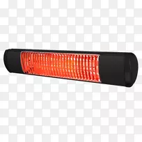 天井加热器红外加热器石英红外散热器2000 w 12平方米黑太阳里奥g辐射加热元件
