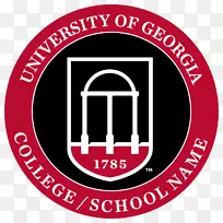 乔治亚大学标志乔治亚斗牛犬女子篮球标志-印第安纳大学
