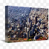 旧金山航空摄影明信片
