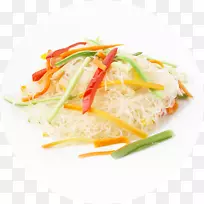 泰国炒饭，菜，面条，蔬菜