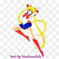 水手月亮水手普卢图服饰剪贴画刺青水手月亮