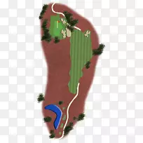绿色滑板-高尔夫洞