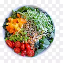 素食菜沙拉菜谱叶菜色拉