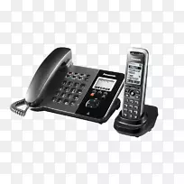 松下kx-tgp 550无绳电话voip电话数字增强无绳通信松下电话