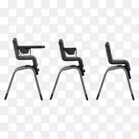 高脚椅和助推器座椅桌子TRIPTrappStokke作为椅子