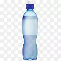 夹艺术水瓶瓶装水塑料瓶