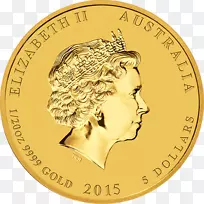 珀斯铸币金币澳大利亚金块金币