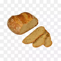 黑麦面包zwieback切片面包白面包酸面团面包