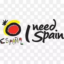 西班牙旅游徽标西班牙旅游图斯帕尼亚-西班牙语
